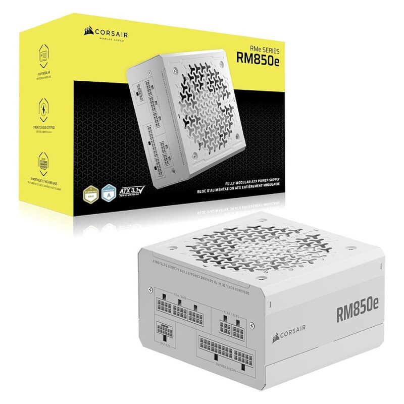 Corsair RM850e (2025) - Blanc