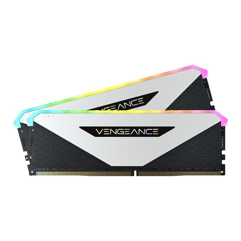Corsair Vengeance RGB RT White - 2 x 8 Go (16 Go) - DDR4 3200 MHz - CL16