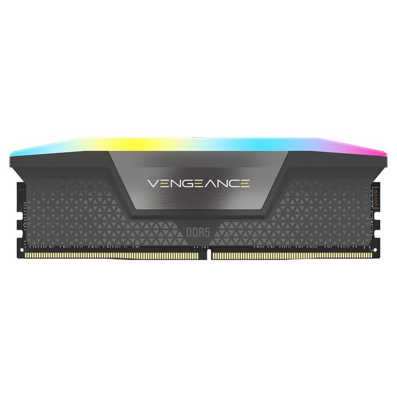 Corsair Vengeance RGB Black - 1 x 16 Go (16 Go) - DDR5 6000 MHz - CL36 - Ryzen Edition
