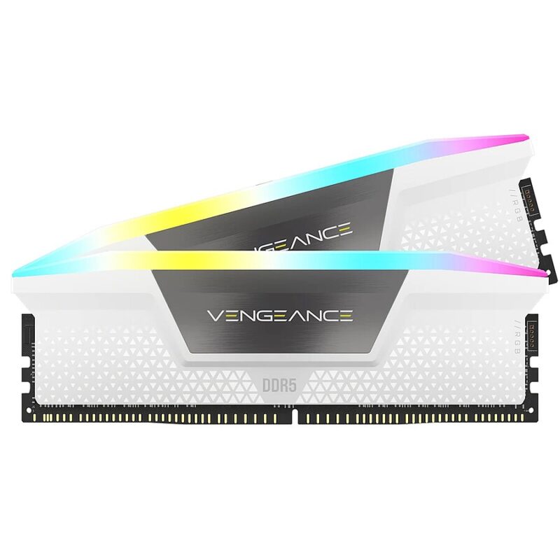 Corsair Vengeance RGB DDR5 - 64 Go (2 x 32 Go) Noir - 6000 MHz - CL40